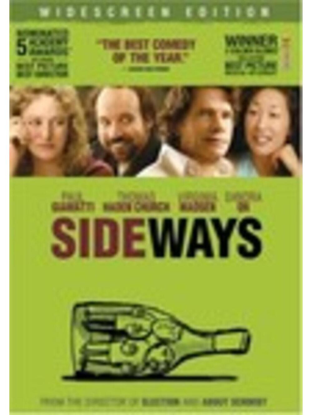 Sideways (DVD, 2005, Widescreen Comedy) Paul Giamatti, Sandra oh